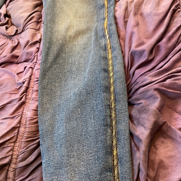 7 for all Mankind luxe ankle skinny beaded chain - Picture 2 of 5